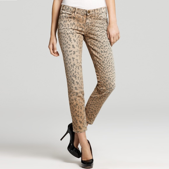 Current/Elliott Denim - Current/Elliott Stiletto Jean in Leopard Print 24